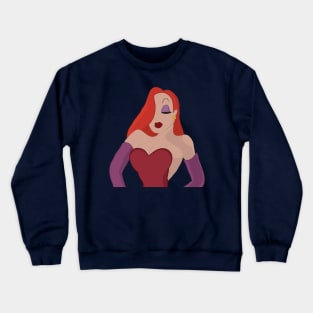 Jessica Rabbit (No Background) Crewneck Sweatshirt